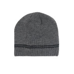 Grey and Black Slouchy Beanie